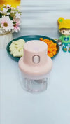 250ml Single Bowl USB Rechargeable Mini Grinder Food Chopper